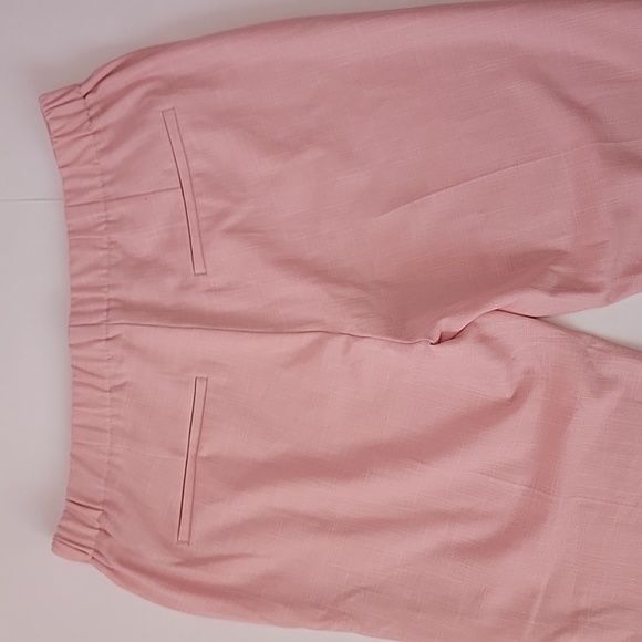 OLD NAVY Pink Mid-Rise Pull On Casual Capri Pants/  14. - Picture 5 of 9